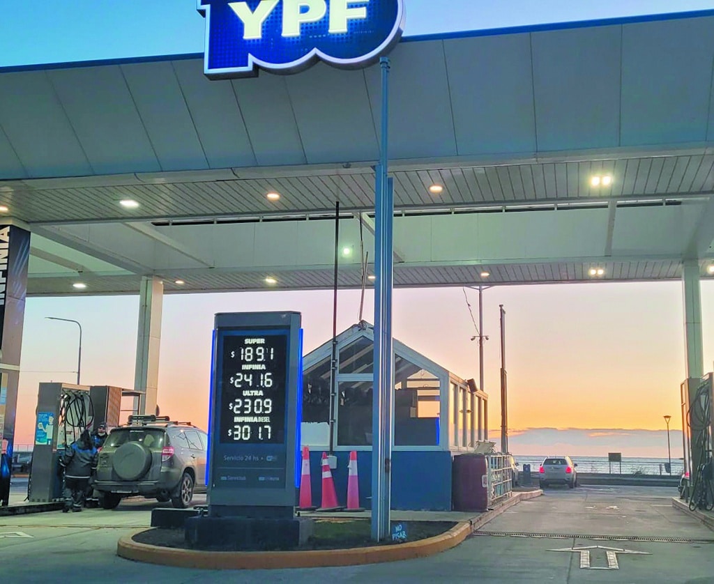 Ypf Aument Un El Valor De Sus Combustibles Diario El Sure O