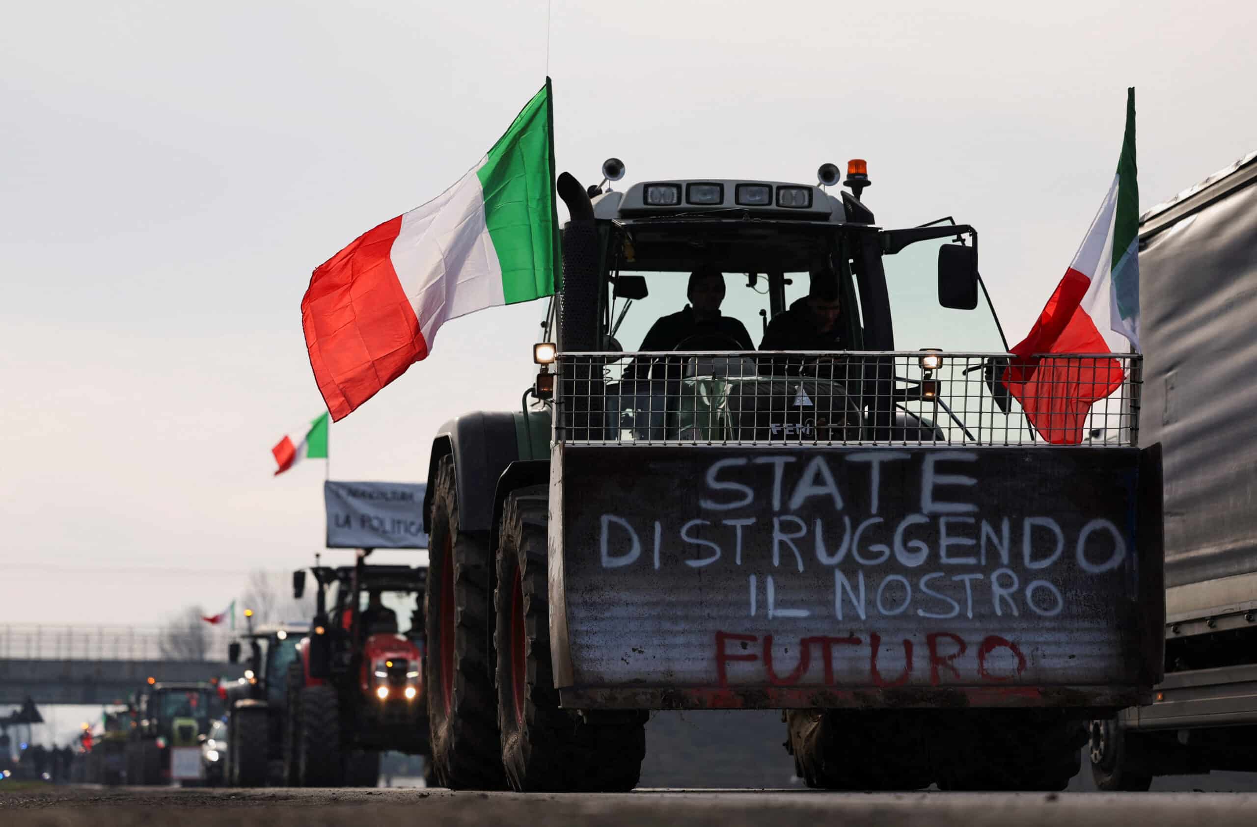 Tractorazo En Europa Los Agricultores Se Manifiestan En Las Calles