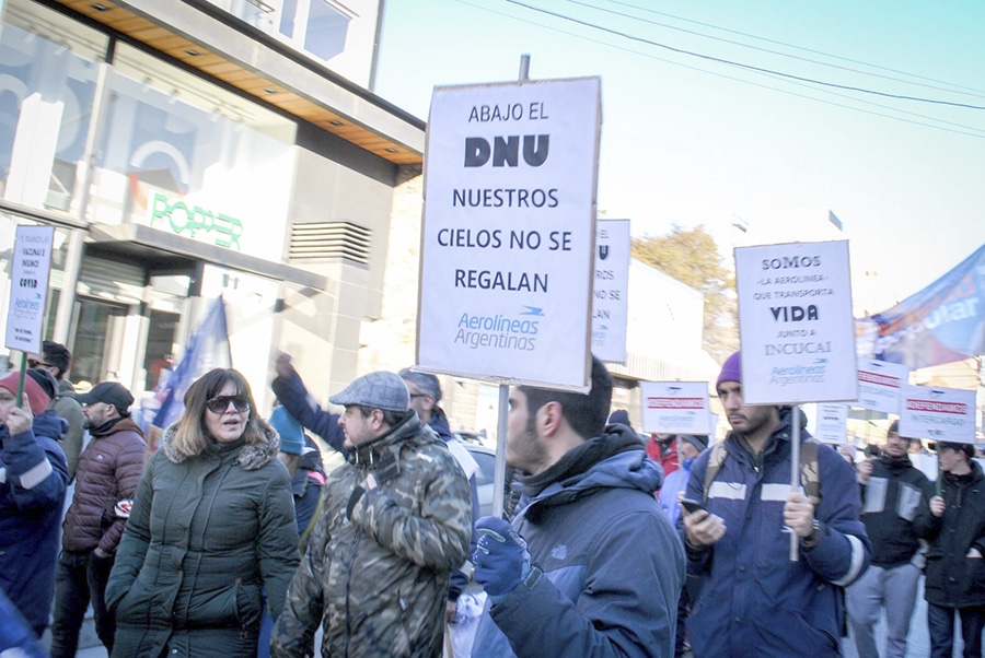 El Paro Fue Contundente En Ushuaia Hubo Una Importante Movilizaci N