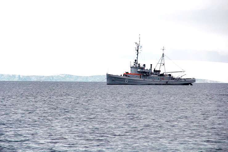 La muerte ocurrió a bordo del ARA Suboficial Castillo.