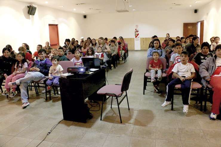 Una gran respuesta tuvo la propuesta del Municipio de Río Grande denominada ‘Tardes de Peli’.