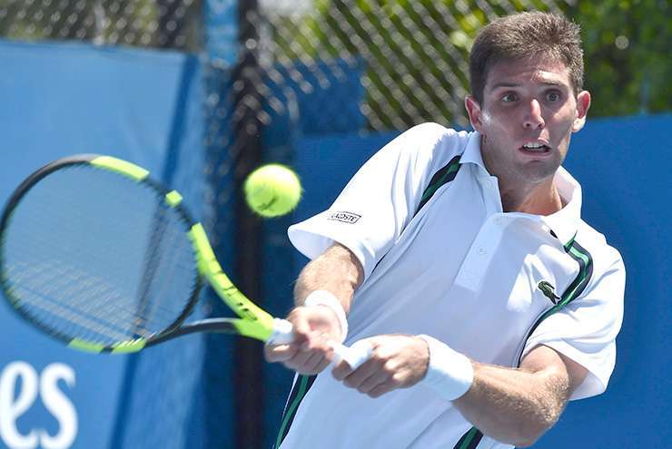 Delbonis dejó en el camino a Olivo y su próximo rival será Dimitrov, quien eliminó a Trungelliti.