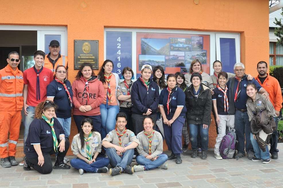 Los grupos de Boy Scouts Shelk’nam, Orun Kayén, Nuestra Señora de los Scouts y Tantanaqu de Chacra II; se sumaron a la campaña.