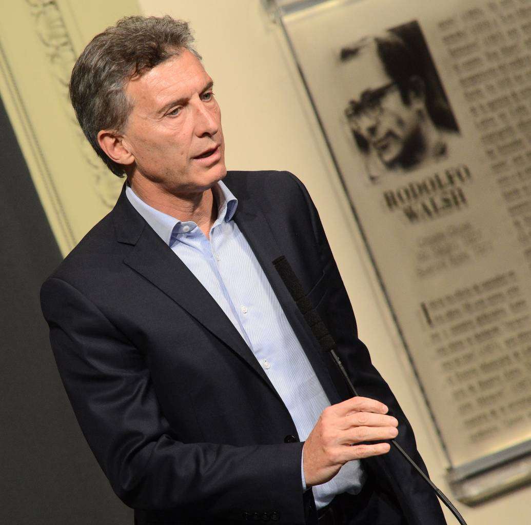 Presidente Mauricio Macri.