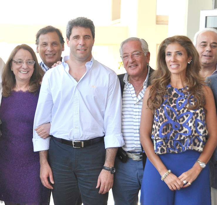 Los gobernadores peronistas de Santa Cruz, Alicia Kirchner, de Entre Ríos, Gustavo Bordet; de La Rioja, Sergio Casas y de Santiago del Estero, Claudia Ledesma Abdala.