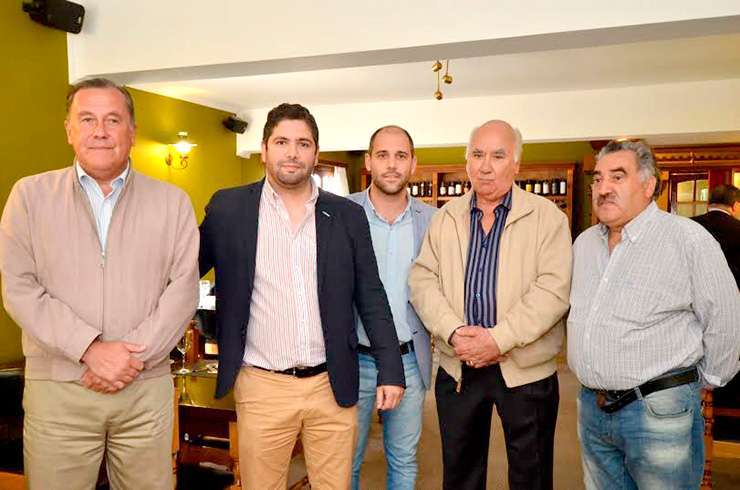 Natale participó de la reunión con el objetivo de comenzar a trabajar en lo que será el Gran premio de la Hermandad Argentino-chileno 2016.