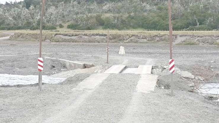 Vialidad Provincial señalizó la tura complementaria B hacia Bella Vista y ya se encuentra habilitado el Paso Fronterizo.