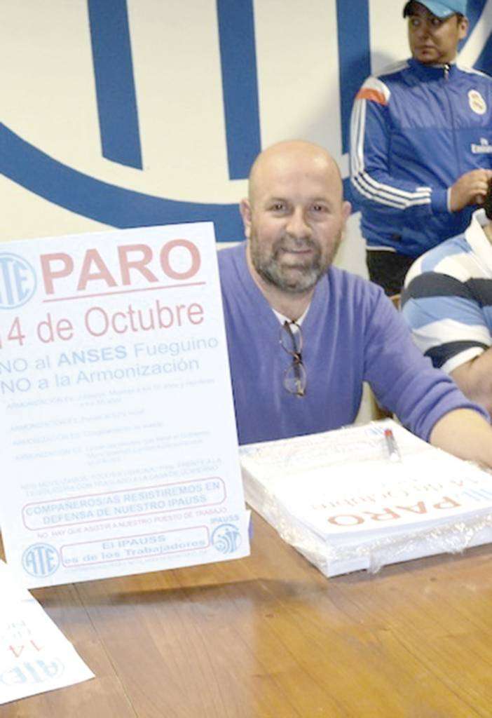 Marcelo Córdoba, secretario general de ATE, seccional Río Grande.