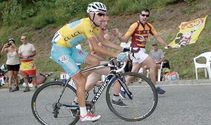 UN LUJO. Vincenzo Nibali, uno de los candidatos (AFP).