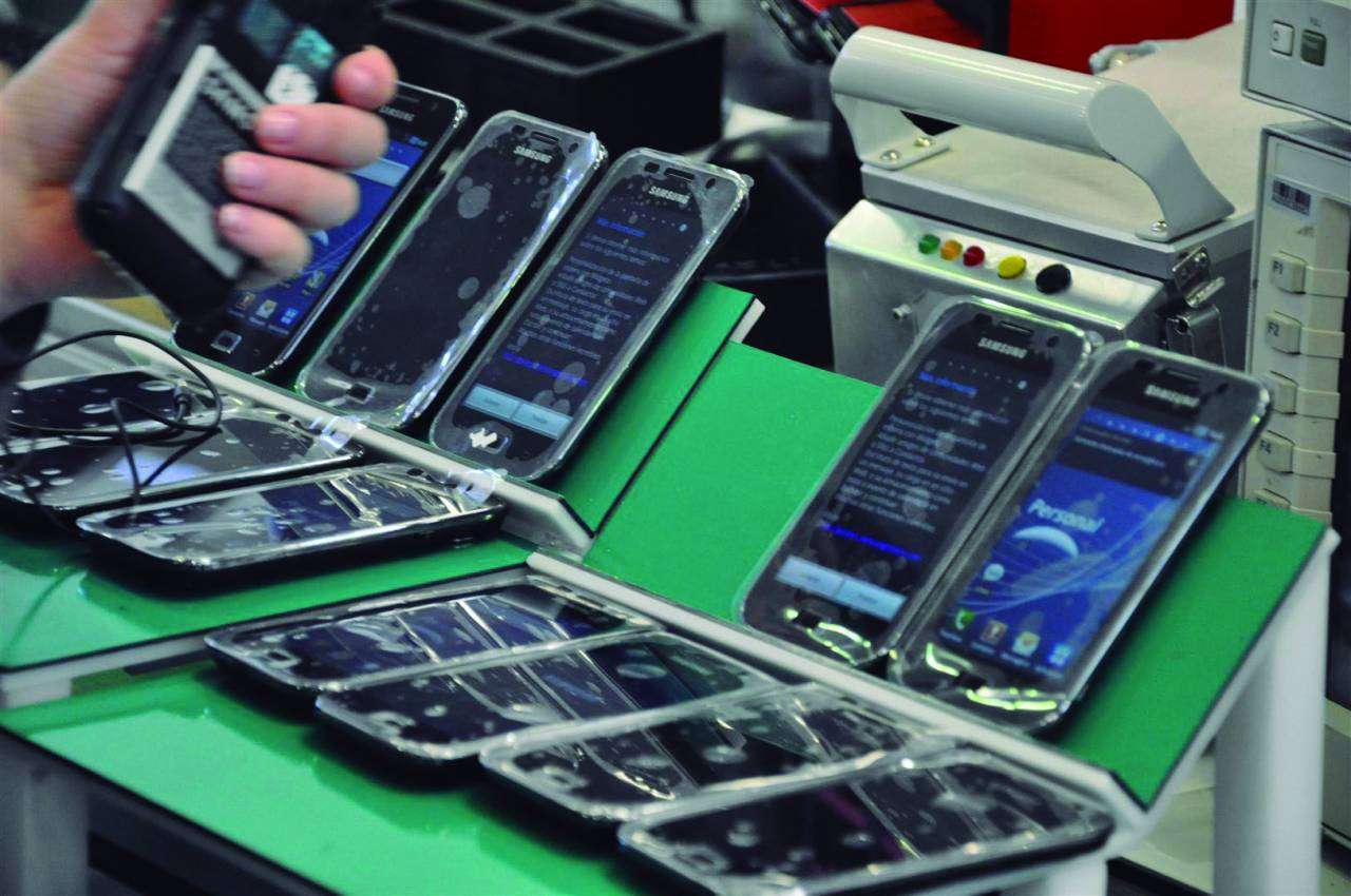 La producción de celulares en 2015 fue récord.
