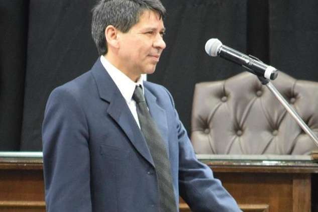 Juan Carlos Pino, presidente del Concejo Deliberante de Ushuaia.
