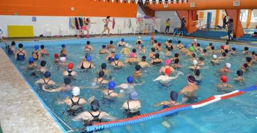 El aqua gym será una de las tantas actividades que habrá en el natatorio durante los meses de verano.