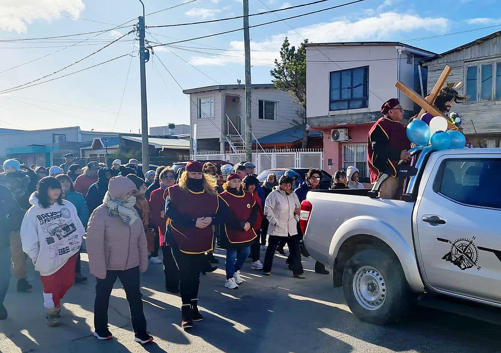 Procesión de “Jesús Nazareno” en Río Grande