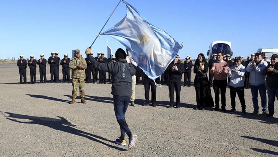 El homenaje a los tripulantes del submarino ARA “San Juan” llegó a Trelew