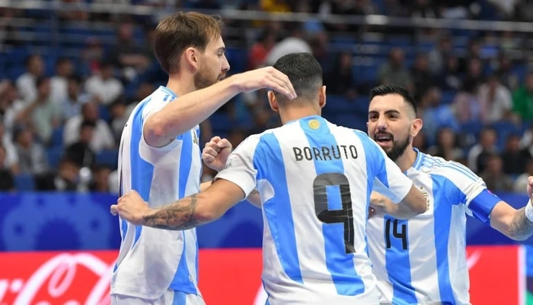 Argentina venció a Croacia y se metió entre los ocho mejores del Mundial de Futsal