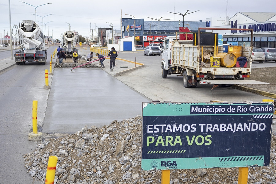 Gran despliegue en el plan de obras viales