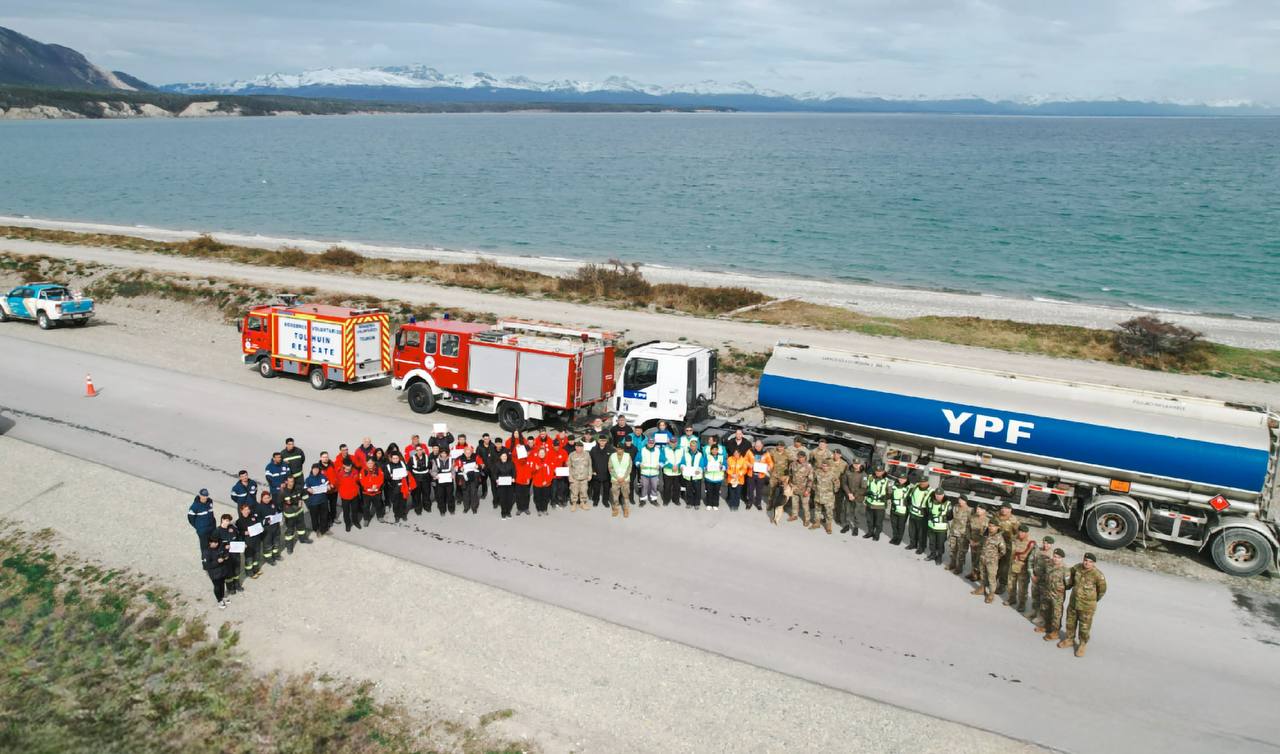 Tolhuin fortalece su capacidad de respuesta en emergencias