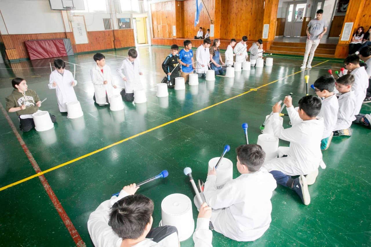 ”Tambores al Cole” visitó la escuela N°24