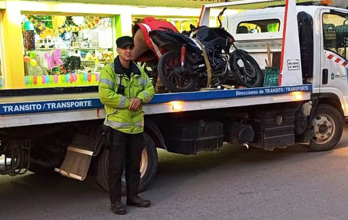 Secuestraron a dos motos que circulaban sin la documentación obligatoria