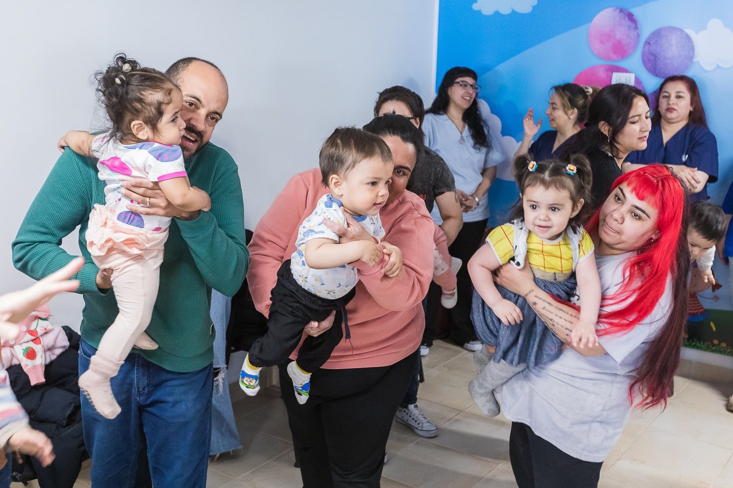 Alrededor de 200 familias participan de las actividades en Casa de María