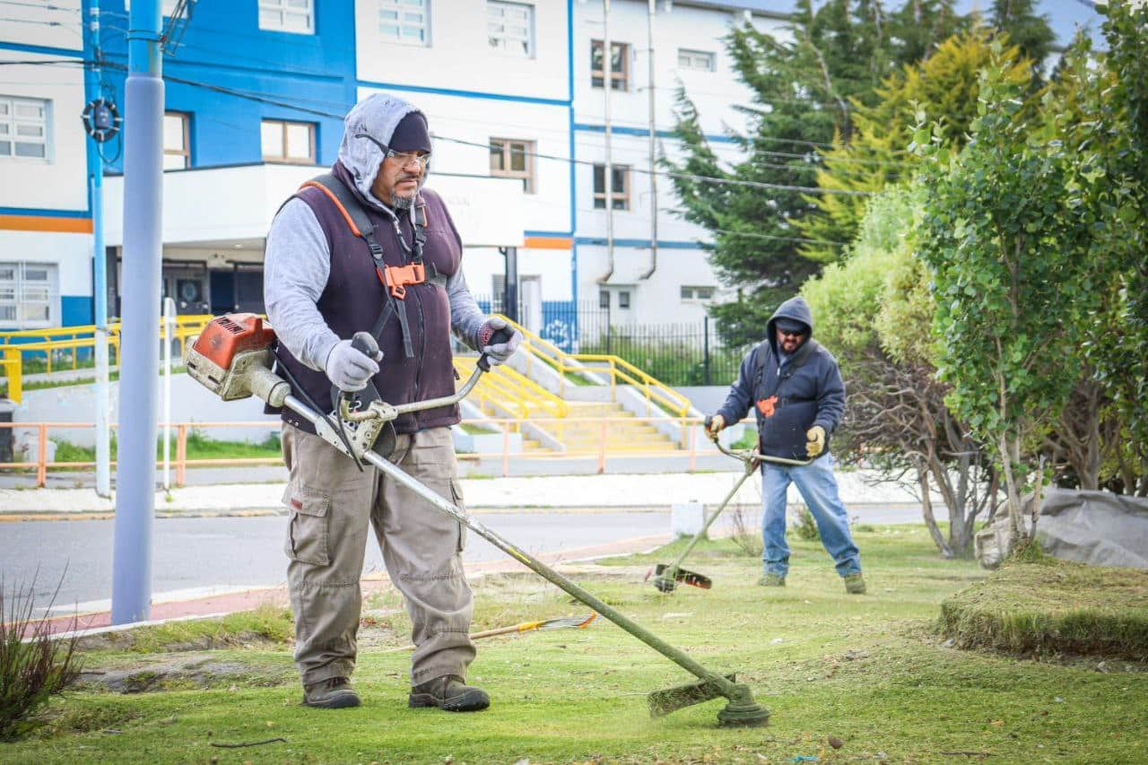 Trabajos de puesta en valor de espacios públicos