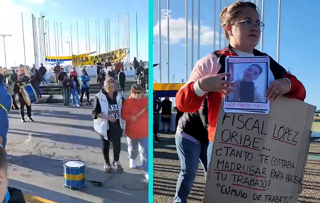 Marcha en reclamo de justicia por Gastón Hocquart